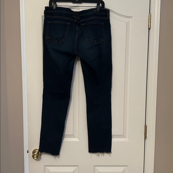 Kut from the Kloth Dark Blue Ankle Jeans size 10. 28” inseam - Picture 3 of 5